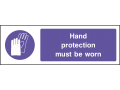 Hand Protection Must Be Worn - Landscape